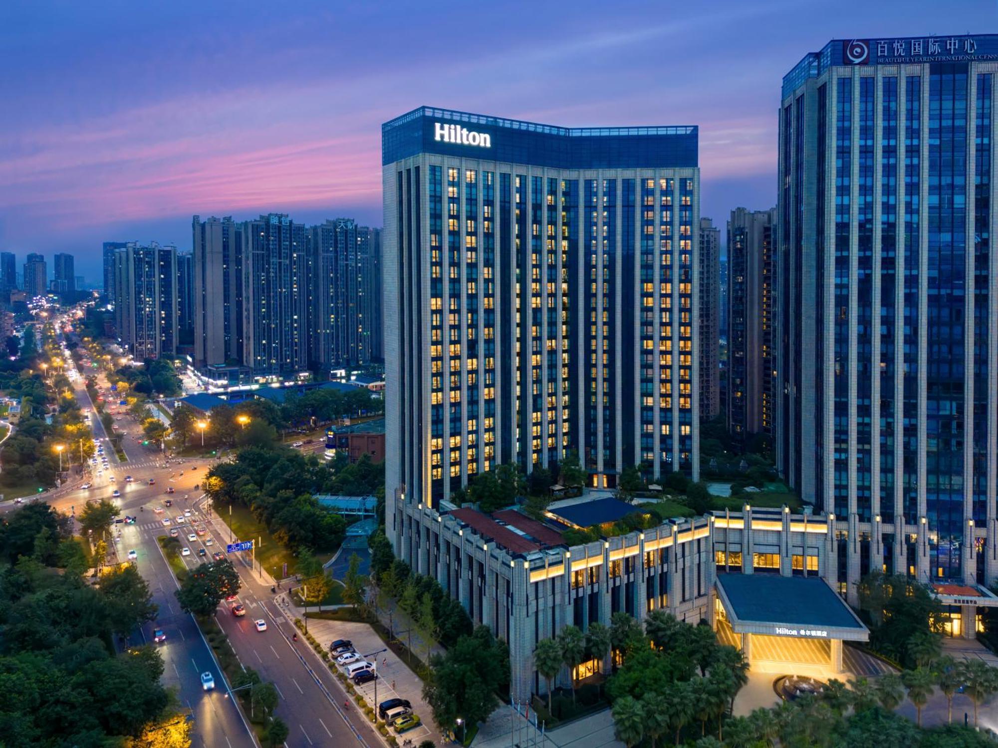 Hilton Chengdu Longquanyi Hotel Eksteriør billede